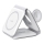 Winner Group - Caricatore wireless pieghevole 3-in-1 MAXFLEX 22,5W bianco