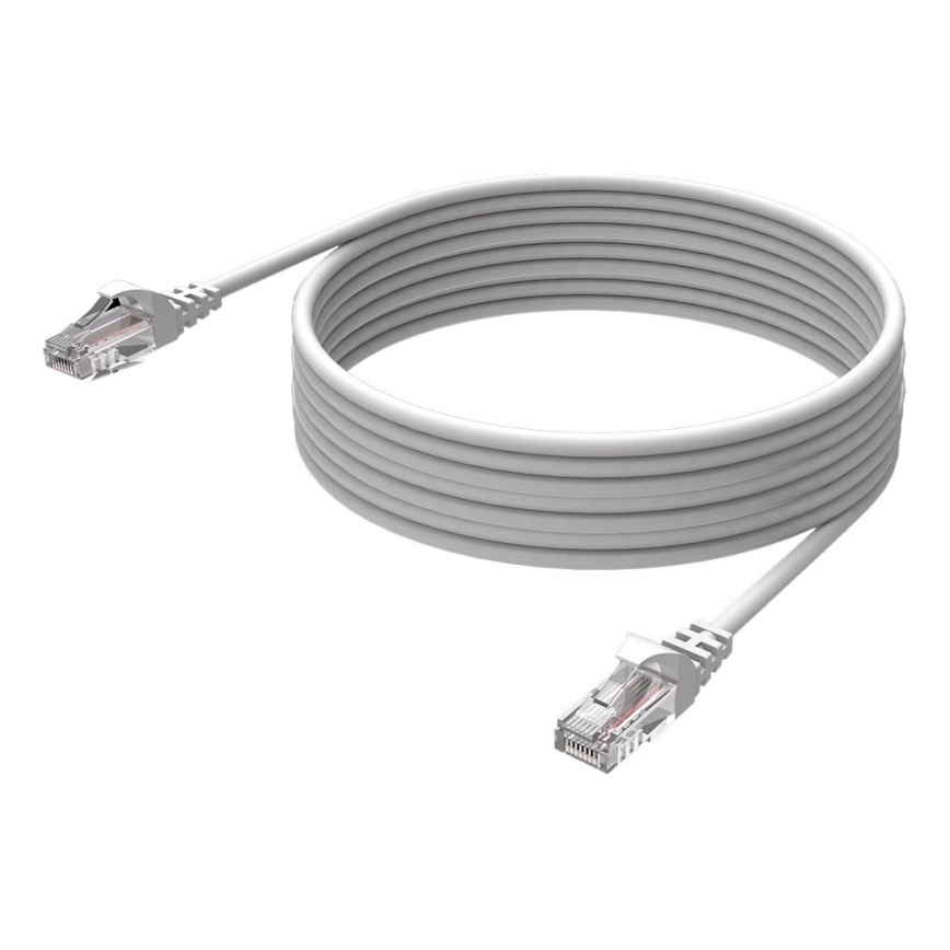 Winner Group - Cavo Ethernet di rete RJ45 / RJ45 CAT-6 5m bianco