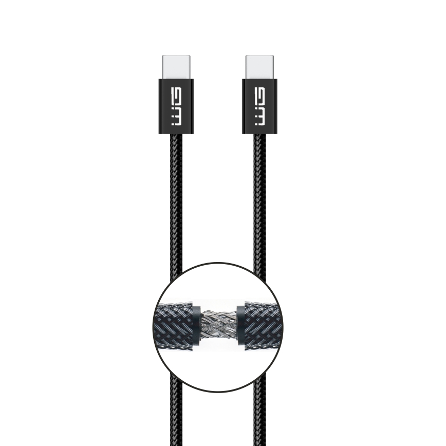 Winner Group - Cavo USB USB-C / USB-C 60W 3m nero