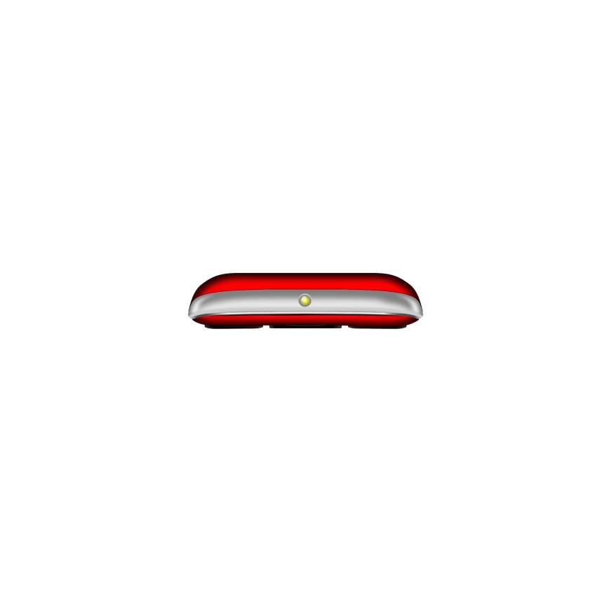 Winner Group - Cellulare per anziani 1600 mAh rosso