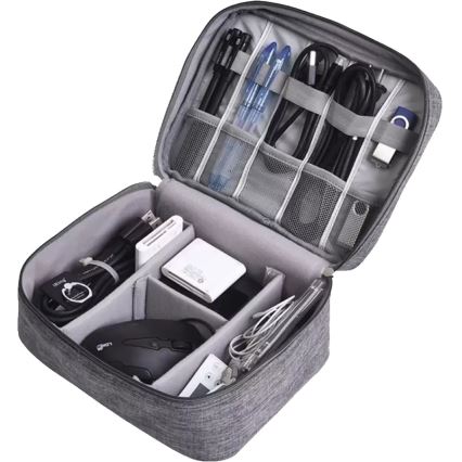 Winner Group - Custodia da viaggio per elettronica grigio