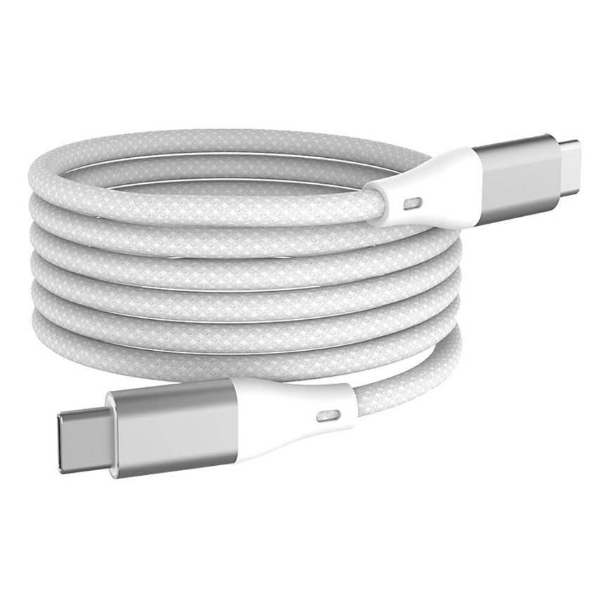 Winner Group - magnetico Cavo USB USB-C / USB-C 60W 1m bianco