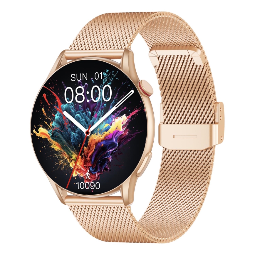 Winner Group - Smart watch AirFlex 2 Elegance 280 mAh IP68 oro