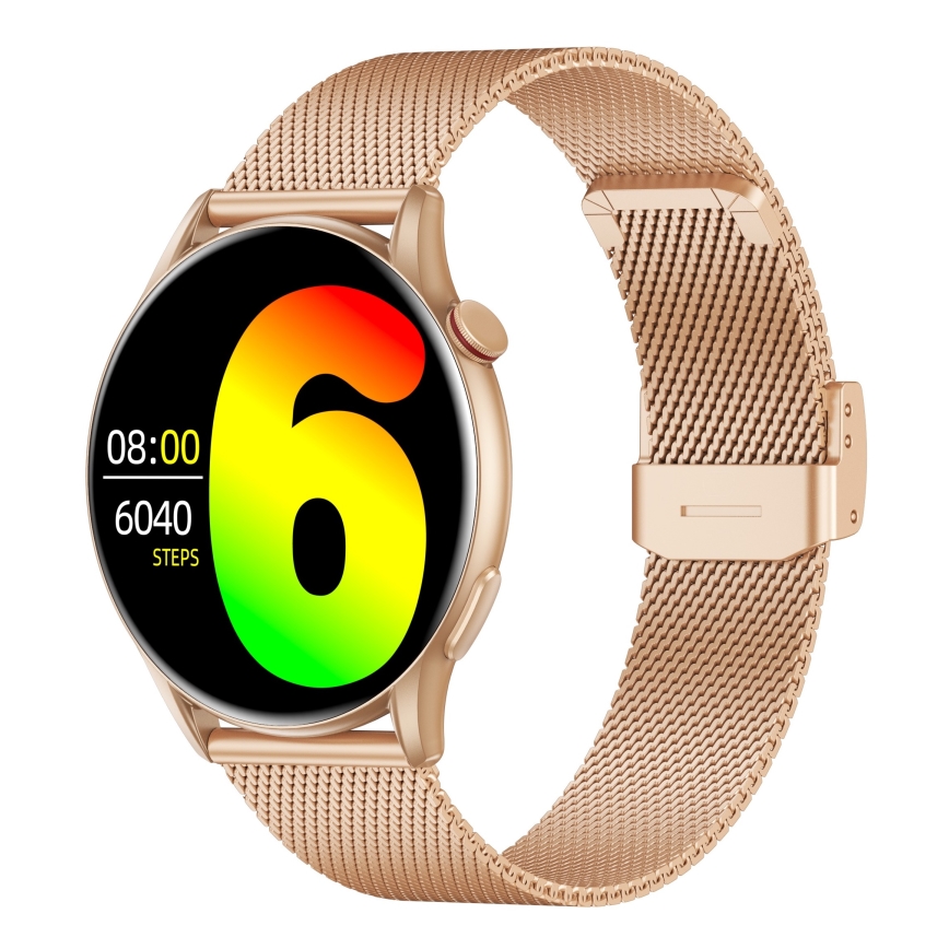 Winner Group - Smart watch AirFlex 2 Elegance 280 mAh IP68 oro