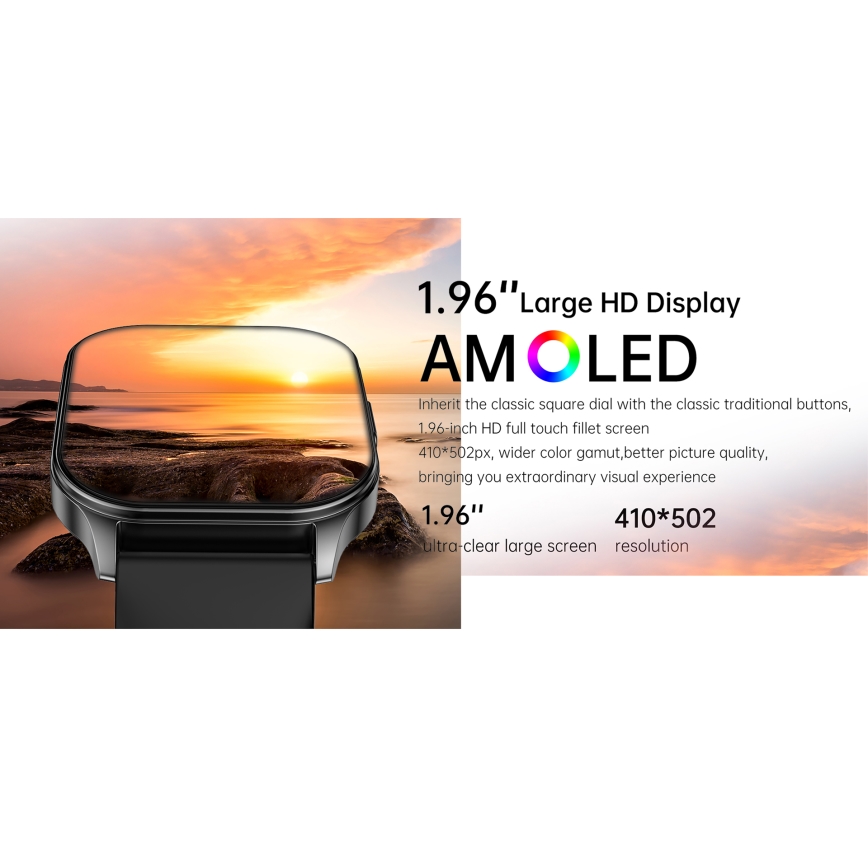 Winner Group - Smart watch AirFlexOn 300 mAh IP68 argento