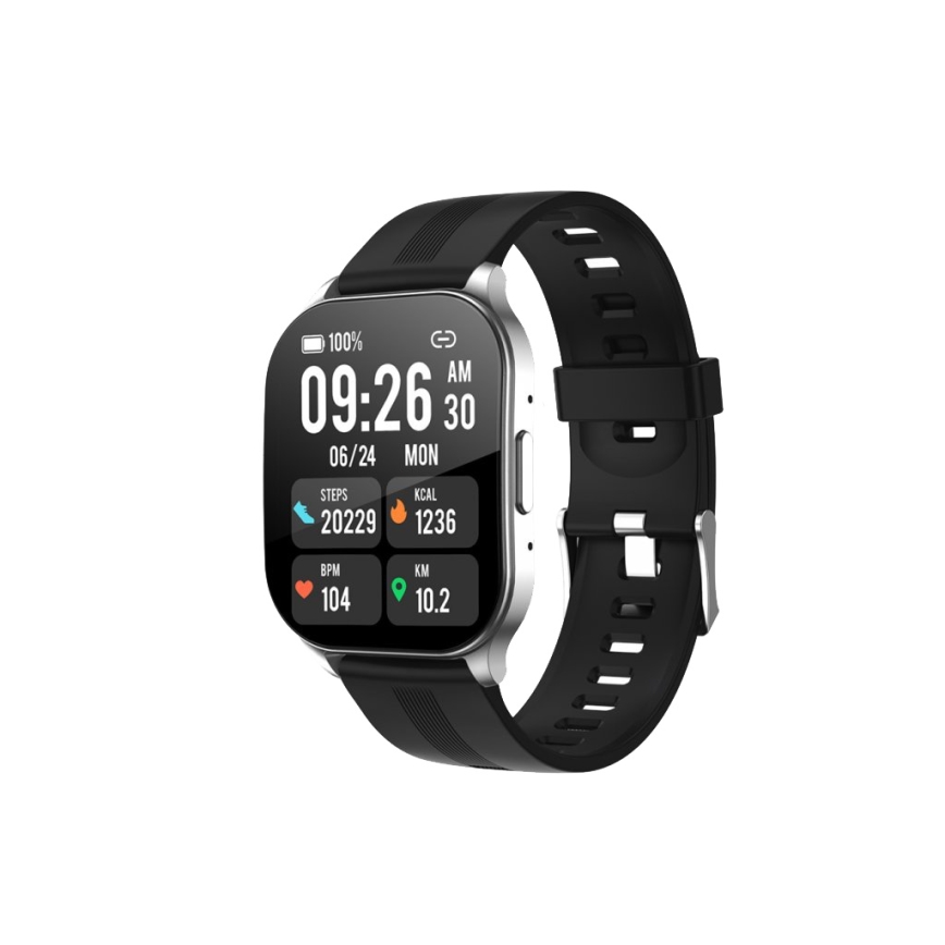 Winner Group - Smart watch AirFlexOn 300 mAh IP68 argento