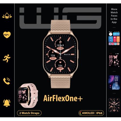 Winner Group - Smart watch AirFlexOne+ 300 mAh IP68 oro
