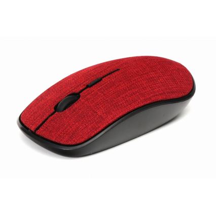 Wireless mouse  1000/1200/1600 DPI rosso