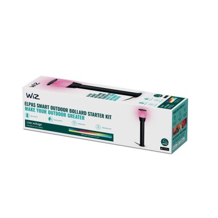 WiZ - Lampada da esterno dimmerabile LED RGBW ELPAS LED/4,8W/12/230V 2700-5000K IP65 Wi-Fi