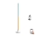 WiZ - Lampada da terra LED RGBW dimmerabile POLE LED/13W/230V 2200-6500K Wi-Fi