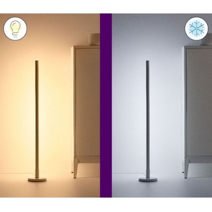 WiZ - Lampada da terra LED RGBW dimmerabile POLE LED/13W/230V 2200-6500K Wi-Fi