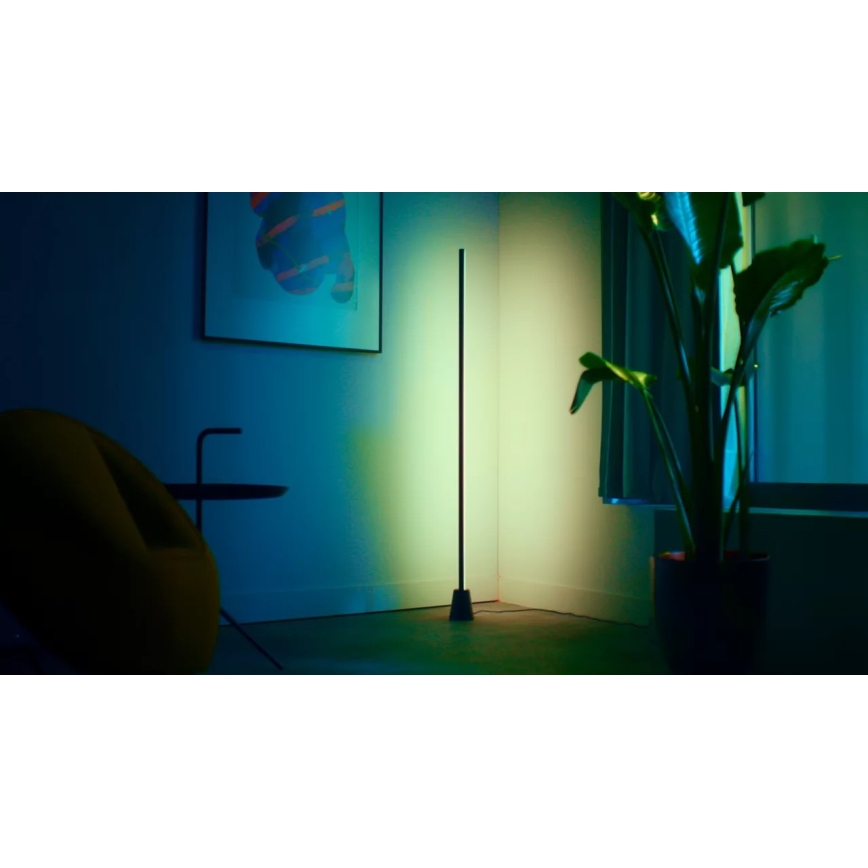 WiZ - Lampada da terra dimmerabile LED RGBIC GRADIENT LED/9,7W/230V 2700-6500K Wi-Fi