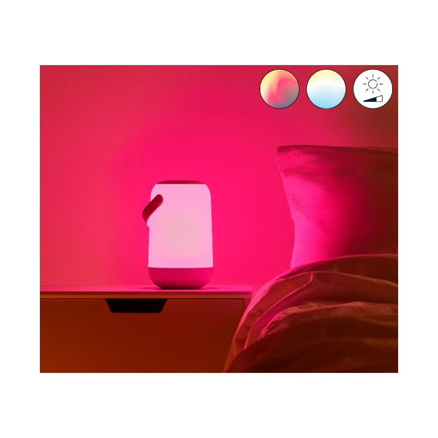 WiZ - LED RGBW Lampada portatile dimmerabile MOBILE LED/13,5W/5V 2200-6500K Wi-Fi