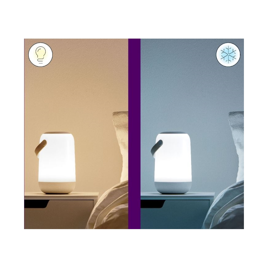 WiZ - LED RGBW Lampada portatile dimmerabile MOBILE LED/13,5W/5V 2200-6500K Wi-Fi