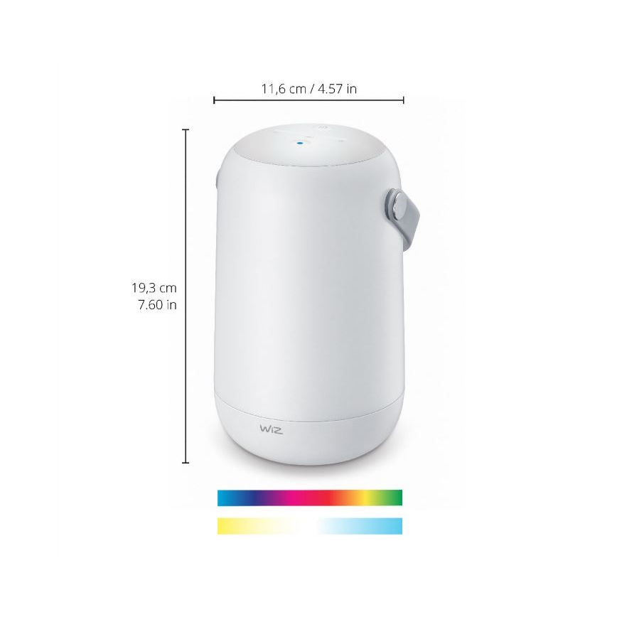 WiZ - LED RGBW Lampada portatile dimmerabile MOBILE LED/13,5W/5V 2200-6500K Wi-Fi