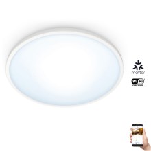 WiZ - Plafoniera LED dimmerabile SUPERSLIM LED/14W/230V 2700-6500K Wi-Fi bianco