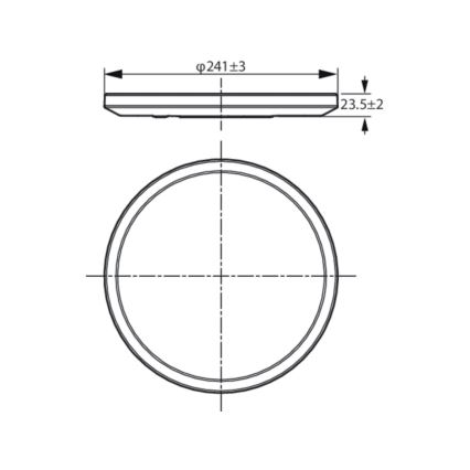 WiZ - Plafoniera LED dimmerabile SUPERSLIM LED/14W/230V 2700-6500K Wi-Fi nero