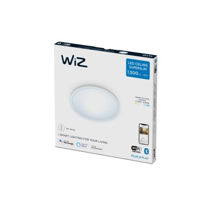 WiZ - Plafoniera LED dimmerabile SUPERSLIM LED/16W/230V 2700-6500K Wi-Fi bianco