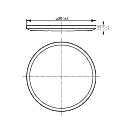 WiZ - Plafoniera LED dimmerabile SUPERSLIM LED/16W/230V 2700-6500K Wi-Fi bianco