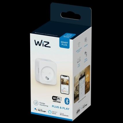 WiZ - Presa Smart E 2300W + misuratore di potenza Wi-Fi