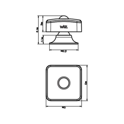 WiZ - Sensore di movimento 1xLR6 Wi-Fi