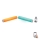 WiZ - SET 2x Lampada LED RGBW Dimmerabile BAR LED/5,5W/230V 2200-6500K Wi-Fi