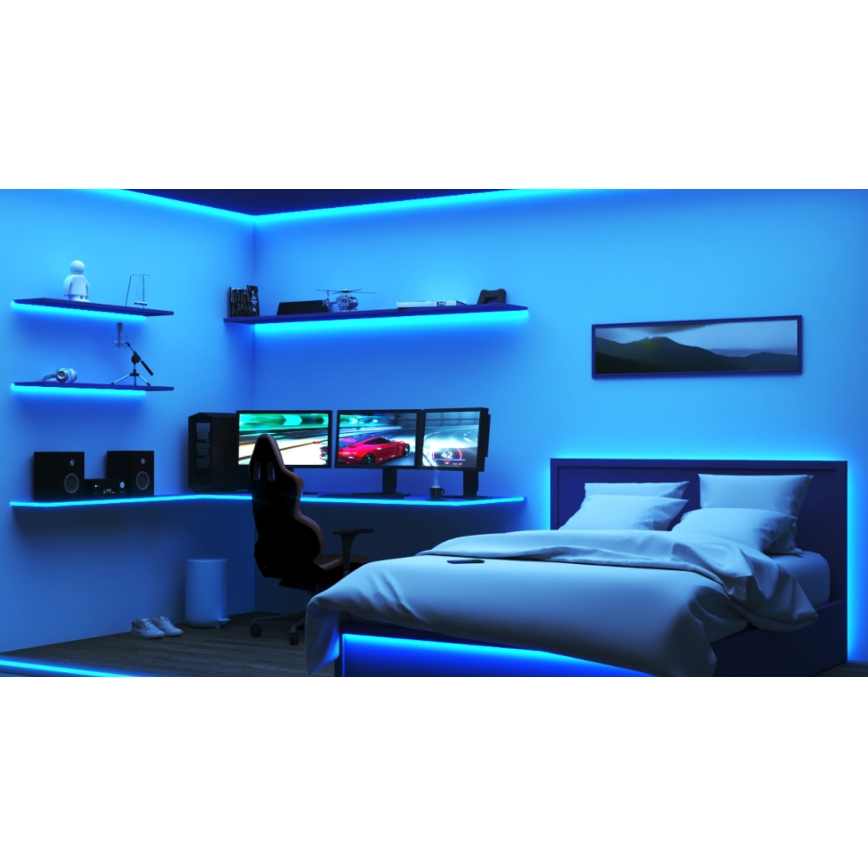 WiZ - Striscia LED RGB dimmerabile 10m LED/12W/230V Wi-Fi