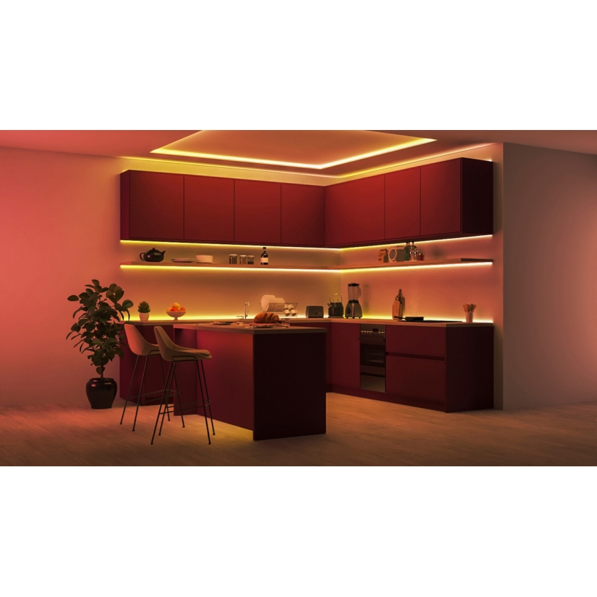 WiZ - Striscia LED RGBIC dimmerabile 10m LED/21W/230V 2700-6500K Wi-Fi