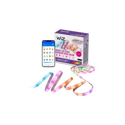 WiZ - Striscia LED RGBIC dimmerabile 10m LED/21W/230V 2700-6500K Wi-Fi
