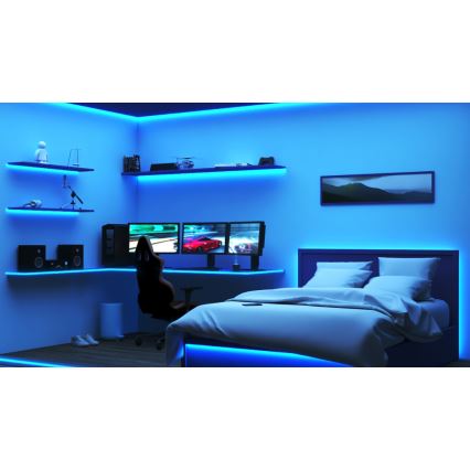 WiZ - Striscia LED RGBW dimmerabile 10m LED/12W/230V 2700-6500K Wi-Fi