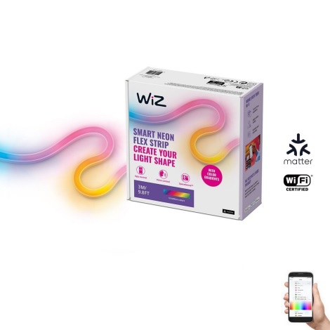WiZ - Striscia LED RGBW dimmerabile 3m LED/24W/230V 2700-5000K Wi-Fi