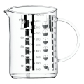 WMF - Bicchiere di vetro per misurare GOURMET 1l