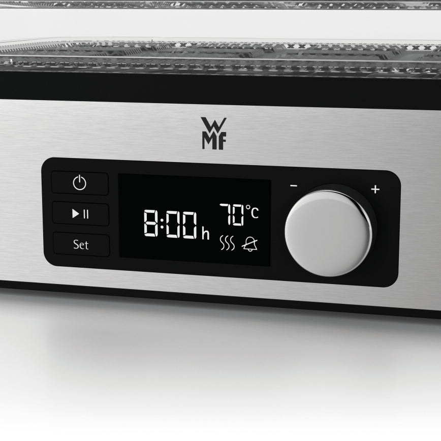 WMF - Essiccatore per alimenti con termoregolatore KITCHENminis 220W/230V acciaio inossidabile