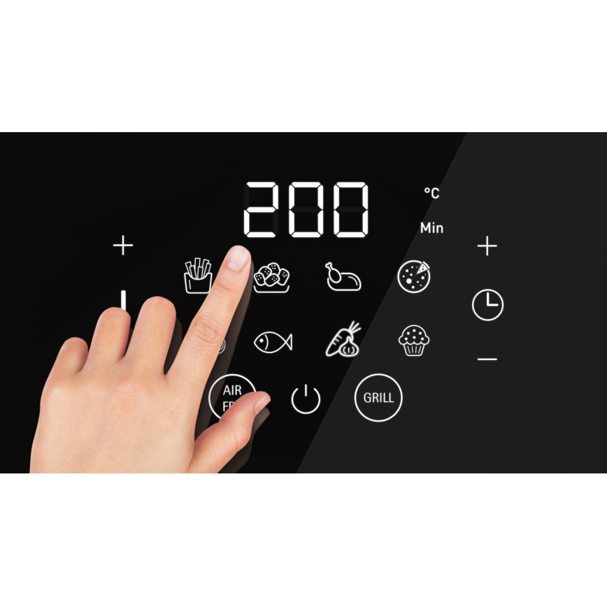 WMF - Friggitrice a d'aria MULTI TASTE 1550W/230V nero