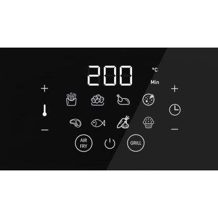 WMF - Friggitrice a d'aria MULTI TASTE 1550W/230V nero