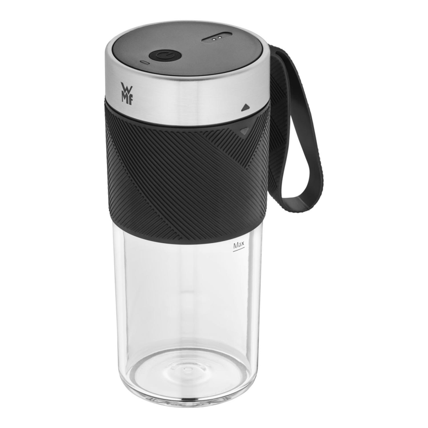 WMF - Frullatore da viaggio KITCHENminis 50W/7,4V 1200 mAh in acciaio inox