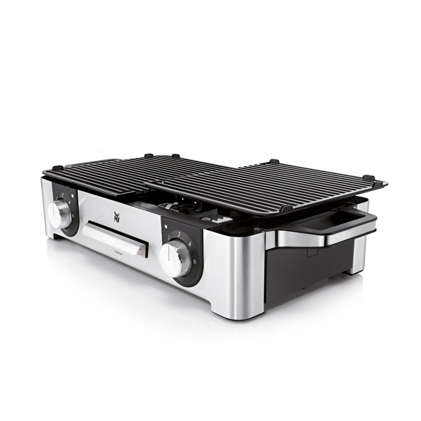 WMF - Griglia elettrica da tavolo LONO 2400W/230V acciaio inox