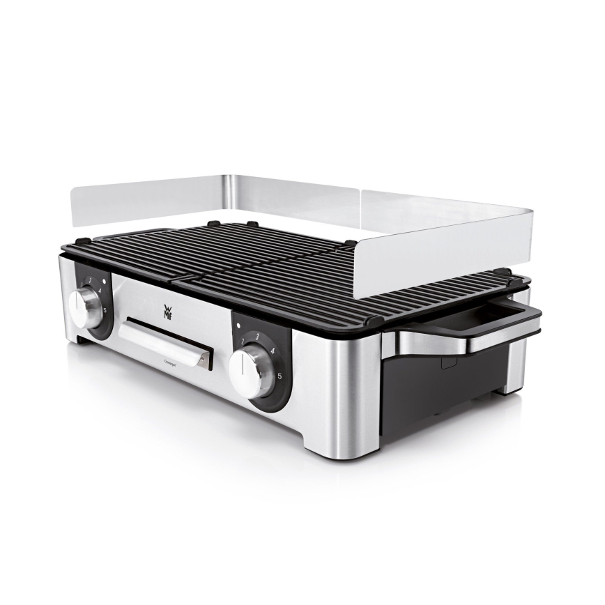 WMF - Griglia elettrica da tavolo LONO 2400W/230V acciaio inox