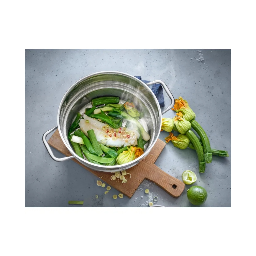 WMF - Inserto per cottura a vapore Ø 20 cm in acciaio inox