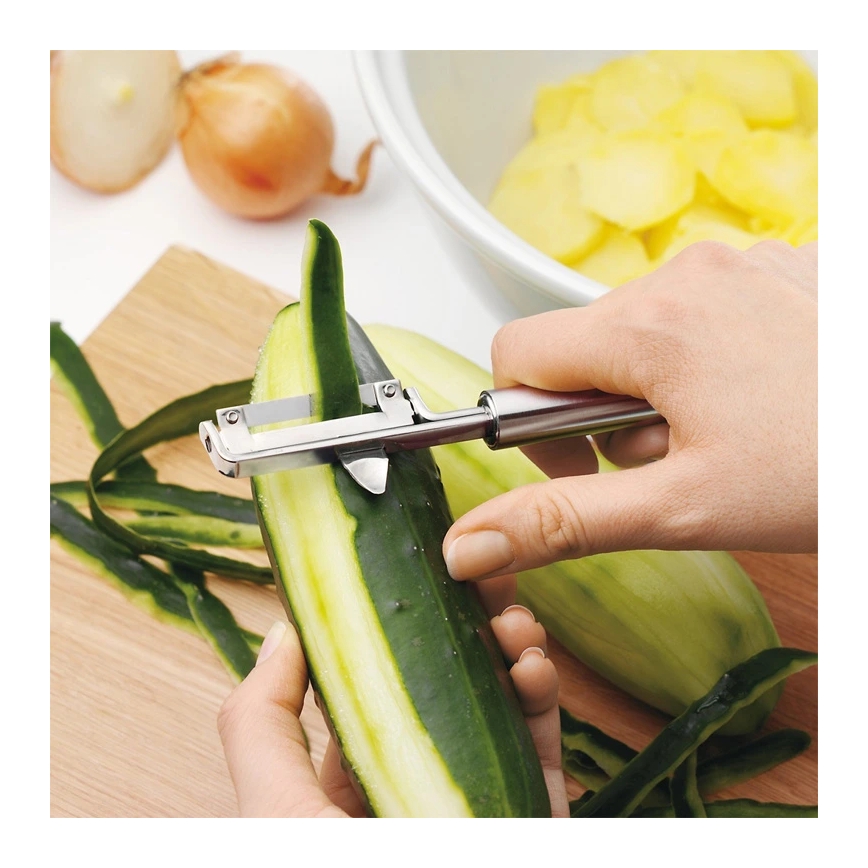 WMF - Pelaverdure oscillante PROFI PLUS in acciaio inox