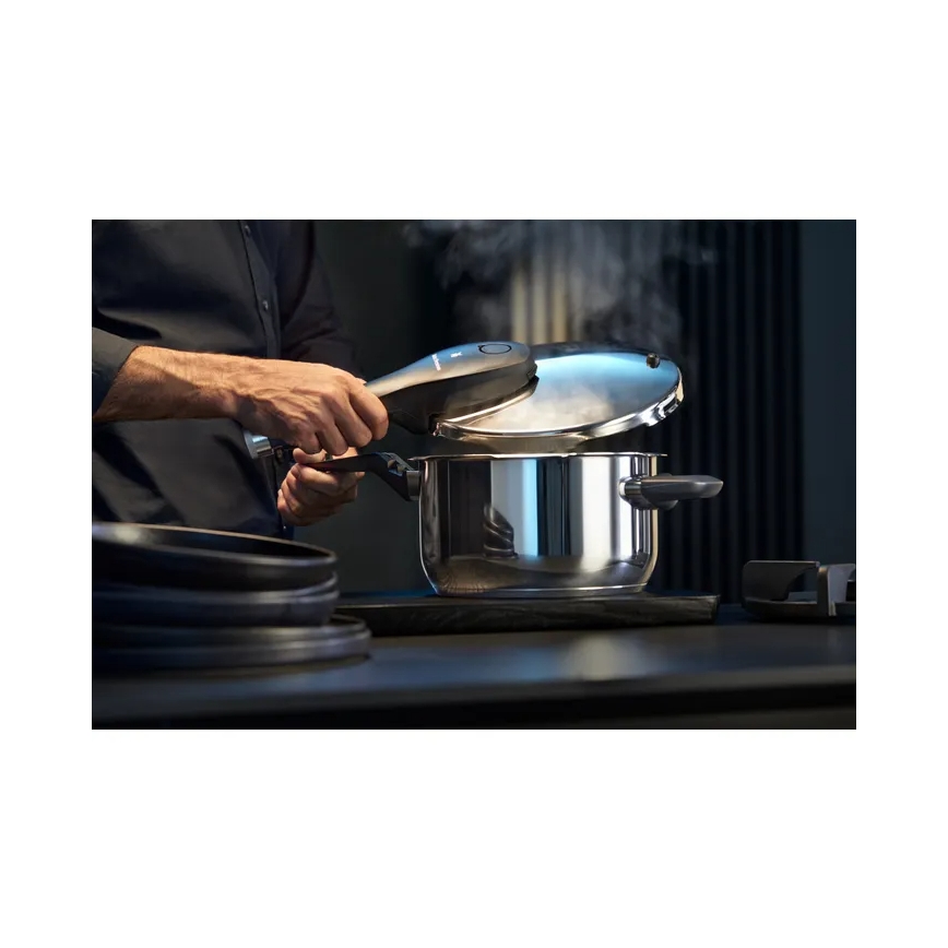 WMF - Pentola a pressione 4,5 l PERFECT PREMIUM in acciaio inox