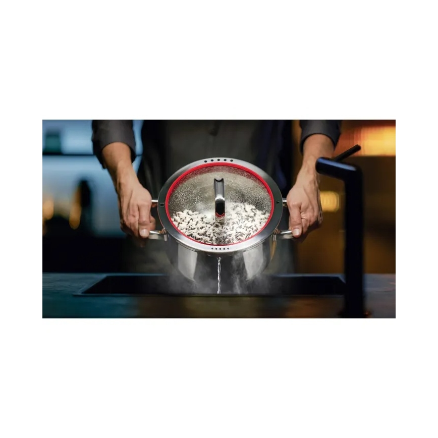 WMF - Pentola con coperchio FUNCTION, Ø 24 cm