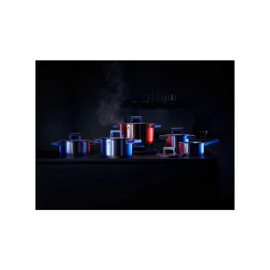 WMF - Pentolino con coperchio ULTIMATE COOL, diametro 16 cm