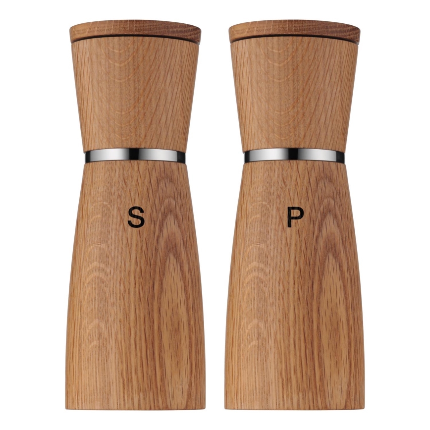 WMF - SET 2x Macina spezie NATURE quercia
