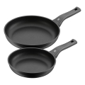 WMF - Set di 2 padelle PERMADUR EXCELLENT Ø 24/28 cm, nero