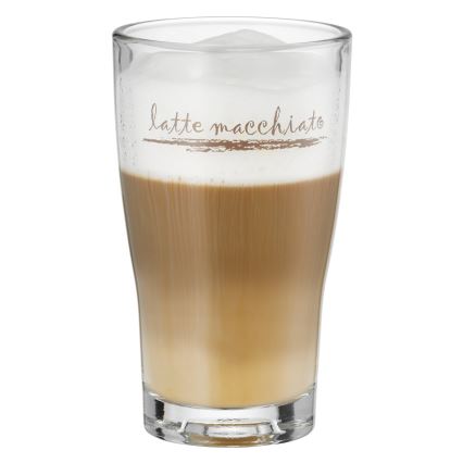 WMF - Set di bicchieri e cucchiai per latte macchiato CLEVER & MORE 6 pz
