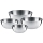 WMF - Set di ciotole da cucina 4pz GOURMET acciaio inossidabile