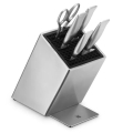 WMF - Set di coltelli da cucina con ceppo GRAND GOURMET, 6 pezzi