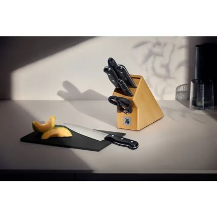 WMF - Set di coltelli da cucina con ceppo SPITZENKLASSE PLUS 6 pezzi