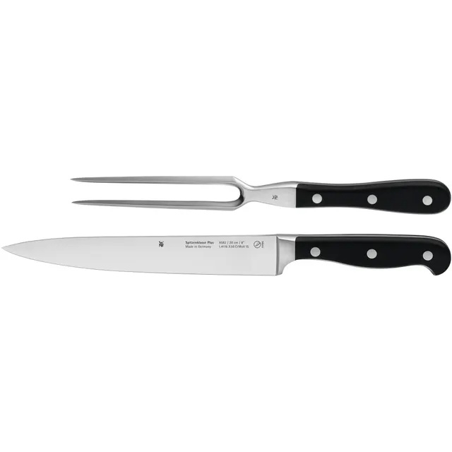 WMF - Set di coltello e forchetta per carne SPITZENKLASSE PLUS 2 pezzi